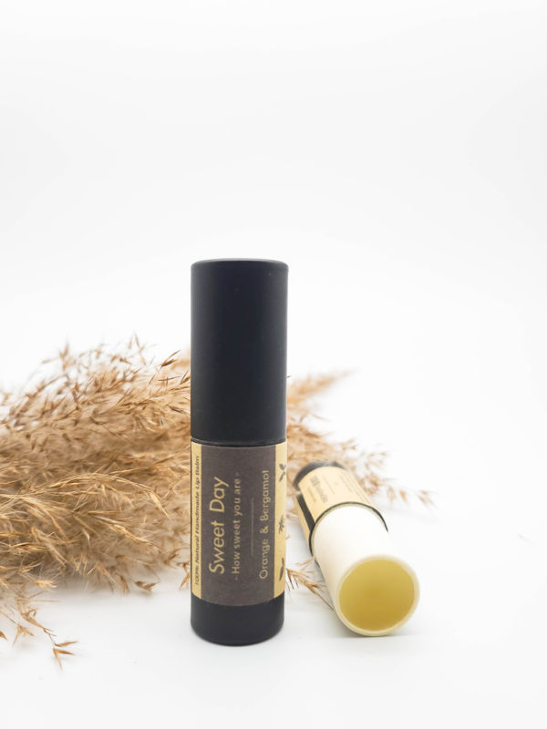 100% natural handmade vegan moisture lip balm