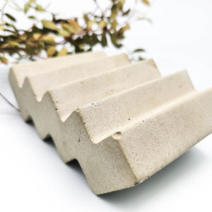 Concrete Modern Draining Soap Dish