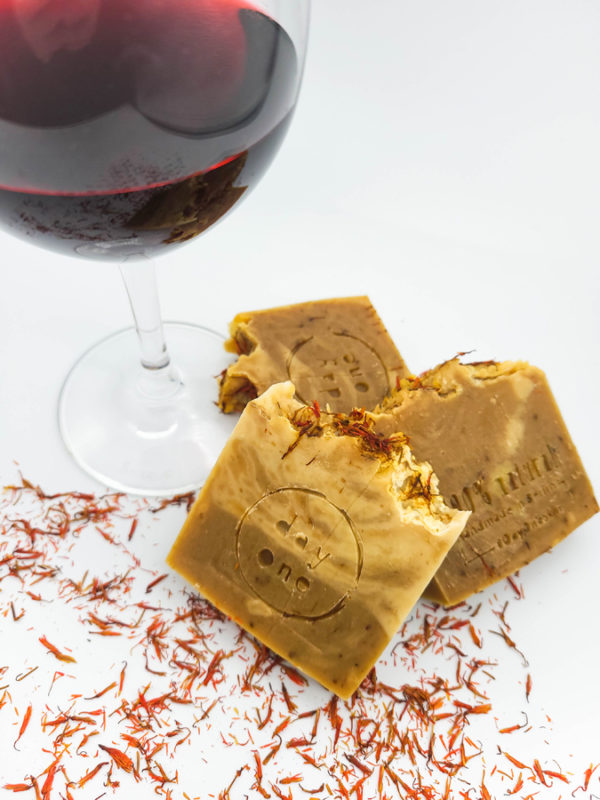 natural handmade Red Wine Soap