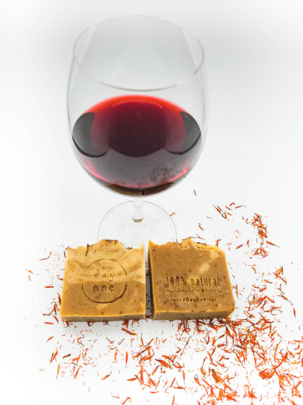 natural handmade Red Wine Soap